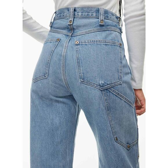 Re/Done Superhigh Workwear Jeans Size 27 - Picture 4 of 12